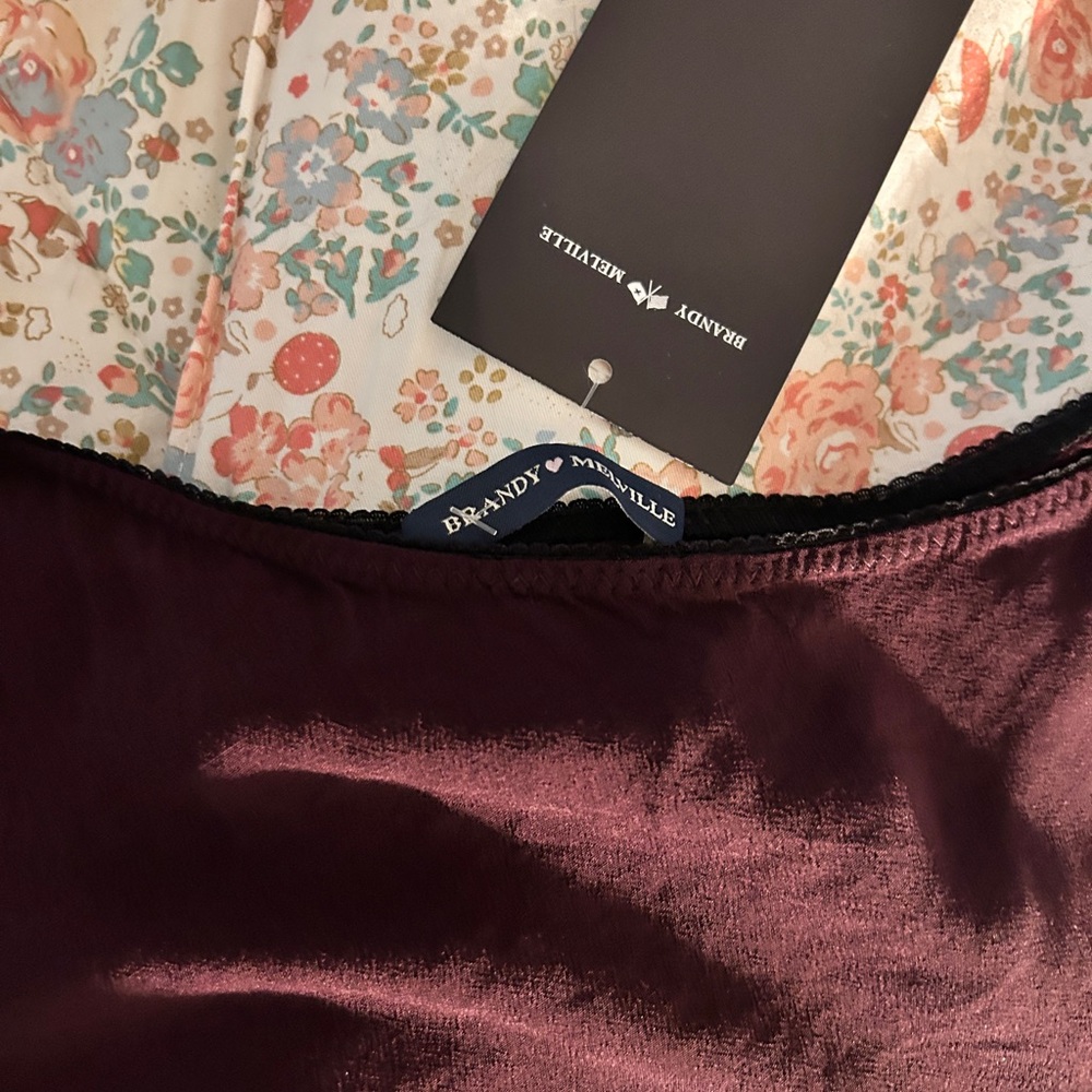 Brandy Melville skirt  in Deep Wine